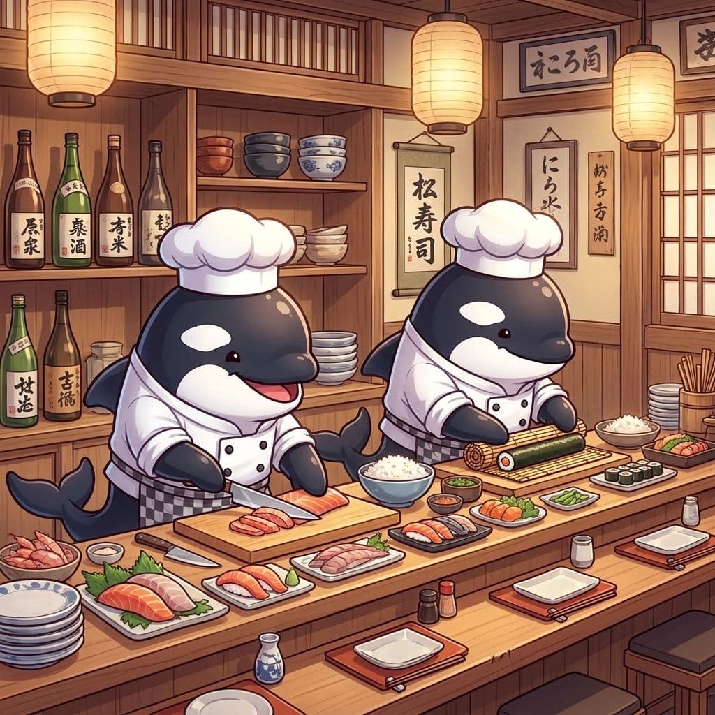 Port and Starboard behind the counter